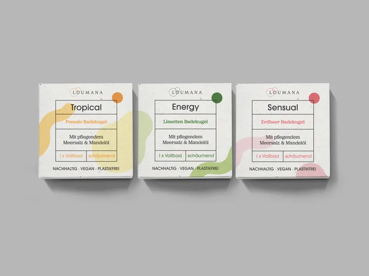 Loumana: Konzept Packaging
